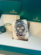 Rolex Daytona Chronograph 40mm Black Dial 18K Rose Gold Mens Watch 116505