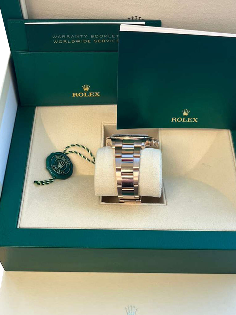 Rolex Daytona Chronograph 40mm Black Dial 18K Rose Gold Mens Watch 116505