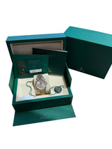 Rolex Datejust 36 Silver Roman 6-9 Diamond Dial Gold Steel Jubilee Watch 126233