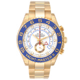 Rolex Yacht-Master II 44mm Chronograph Yellow Gold Oyster Bracelet Watch 116688