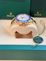 Rolex Yacht-Master II 44mm Chronograph Yellow Gold Oyster Bracelet Watch 116688