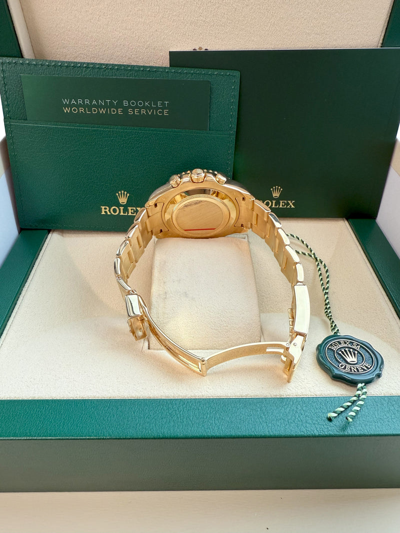 Rolex Yacht-Master II 44mm Chronograph Yellow Gold Oyster Bracelet Watch 116688