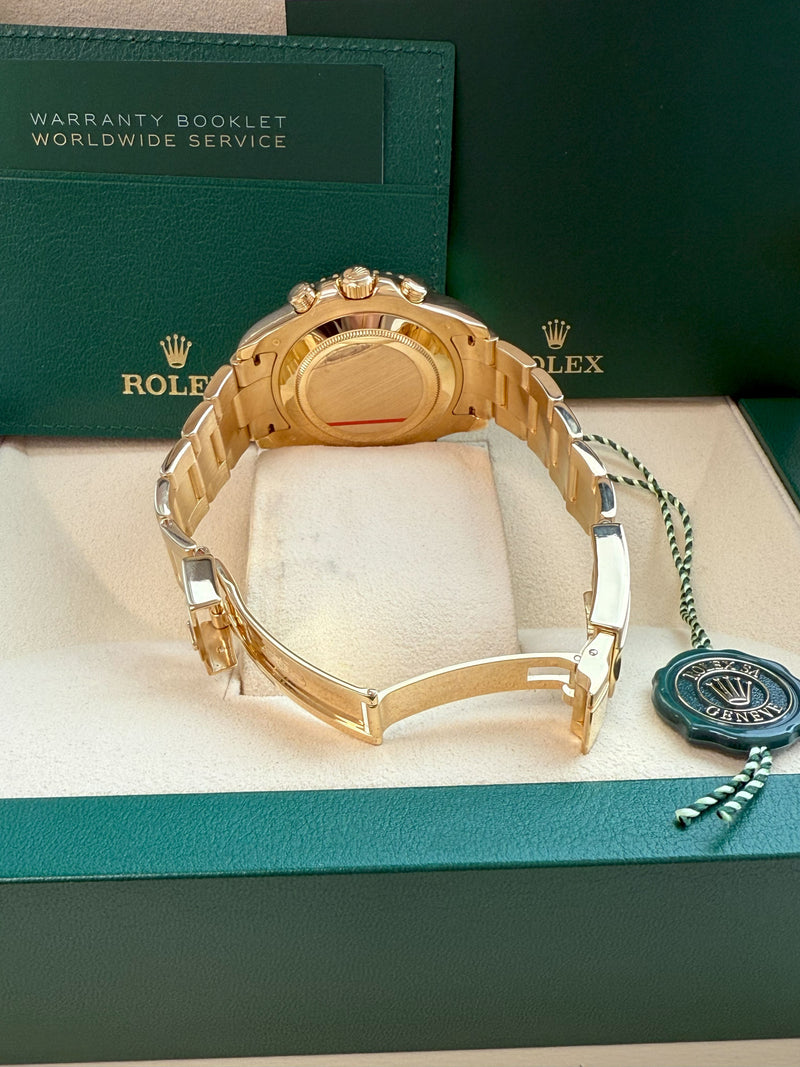 Rolex Yacht-Master II 44mm Chronograph Yellow Gold Oyster Bracelet Watch 116688
