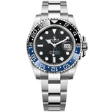 Rolex GMT-Master II 40mm Batman Black Blue Ceramic Bezel Oyster Watch 126710