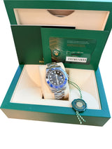 Rolex GMT-Master II 40mm Batman Black Blue Ceramic Bezel Oyster Watch 126710