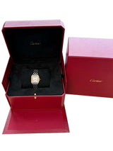 Cartier Panthère De Cartier Small Steel/Yellow Gold Silver Dial Watch W2PN0018