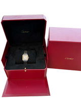Cartier Panthère De Cartier Small Steel/Yellow Gold Silver Dial Watch W2PN0018