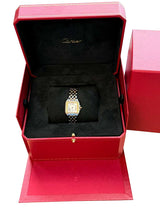 Cartier Panthère De Cartier Small Steel/Yellow Gold Silver Dial Watch W2PN0018