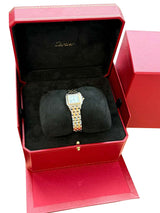 Cartier Panthère De Cartier Small Steel/Yellow Gold Silver Dial Watch W2PN0018