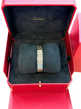 Cartier Panthère De Cartier Small Steel/Yellow Gold Silver Dial Watch W2PN0018
