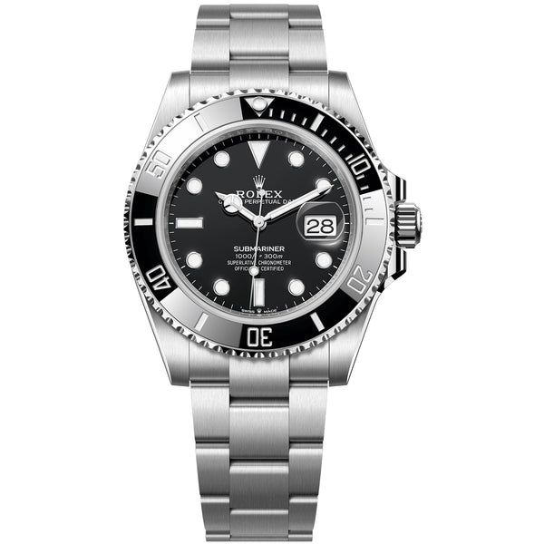 Rolex Submariner Date 40mm Black Dial Stainless Steel Automatic Watch 16610