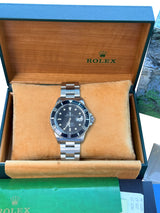 Rolex Submariner Date 40mm Black Dial Stainless Steel Automatic Watch 16610
