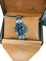 Rolex Submariner Date 40mm Black Dial Stainless Steel Automatic Watch 16610