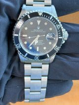Rolex Submariner Date 40mm Black Dial Stainless Steel Automatic Watch 16610