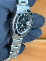 Rolex Submariner Date 40mm Black Dial Stainless Steel Automatic Watch 16610
