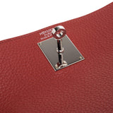 Hermes Kelly 42 Sanguine Taurillon Clemence Leather Palladium Hardware