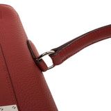 Hermes Kelly 42 Sanguine Taurillon Clemence Leather Palladium Hardware