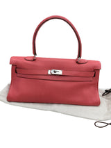 Hermes Kelly 42 Sanguine Taurillon Clemence Leather Palladium Hardware