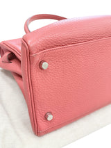 Hermes Kelly 42 Sanguine Taurillon Clemence Leather Palladium Hardware