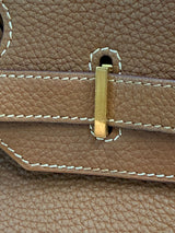Hermes Birkin 35 Gold Togo Leather With Gold Hardware Handbag