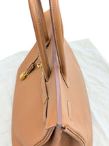 Hermes Birkin 35 Gold Togo Leather With Gold Hardware Handbag
