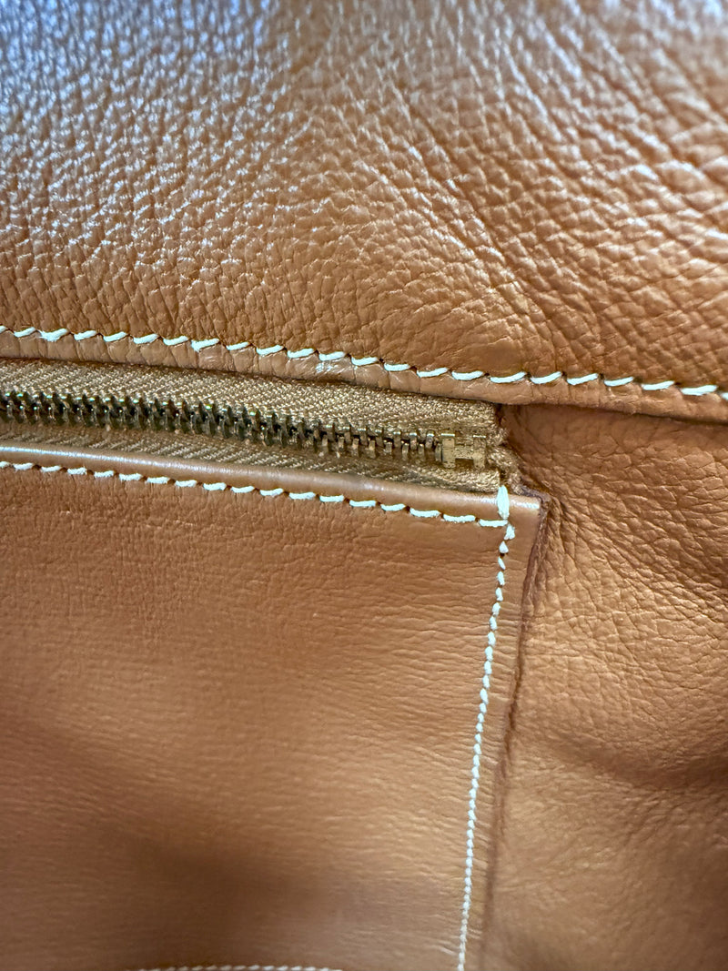 Hermes Birkin 35 Gold Togo Leather With Gold Hardware Handbag