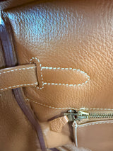 Hermes Birkin 35 Gold Togo Leather With Gold Hardware Handbag