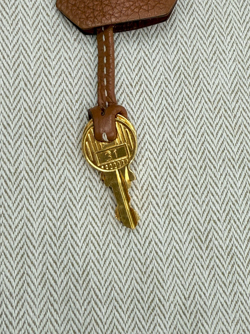 Hermes Birkin 35 Gold Togo Leather With Gold Hardware Handbag