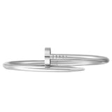 Cartier Juste Un Clou Bracelet Classic Model White Gold Size 16