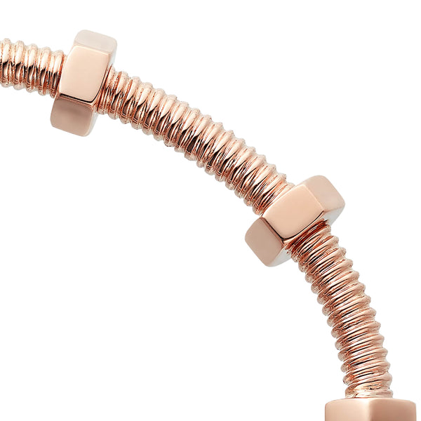 Cartier Ecrou De Cartier Bracelet 18K Rose Gold Size 17 Banlge