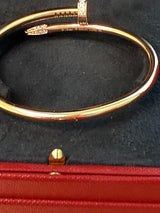 Cartier Juste Un Clou Bracelet Classic Model With 32 Brilliant-Cut Diamonds