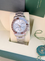 Rolex Daytona 40mm Glacier Ice Blue Diamond Baguette Dial Platinum Watch 116506
