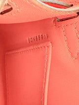 Hermes Mini Kelly Rose Azalee Epsom Leather with Palladium Hardware Handbag