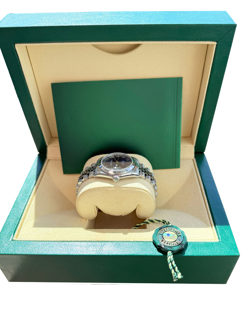 Rolex Datejust 31mm Midsize Blue Roman Dial Steel Jubilee Ladies Watch 78240