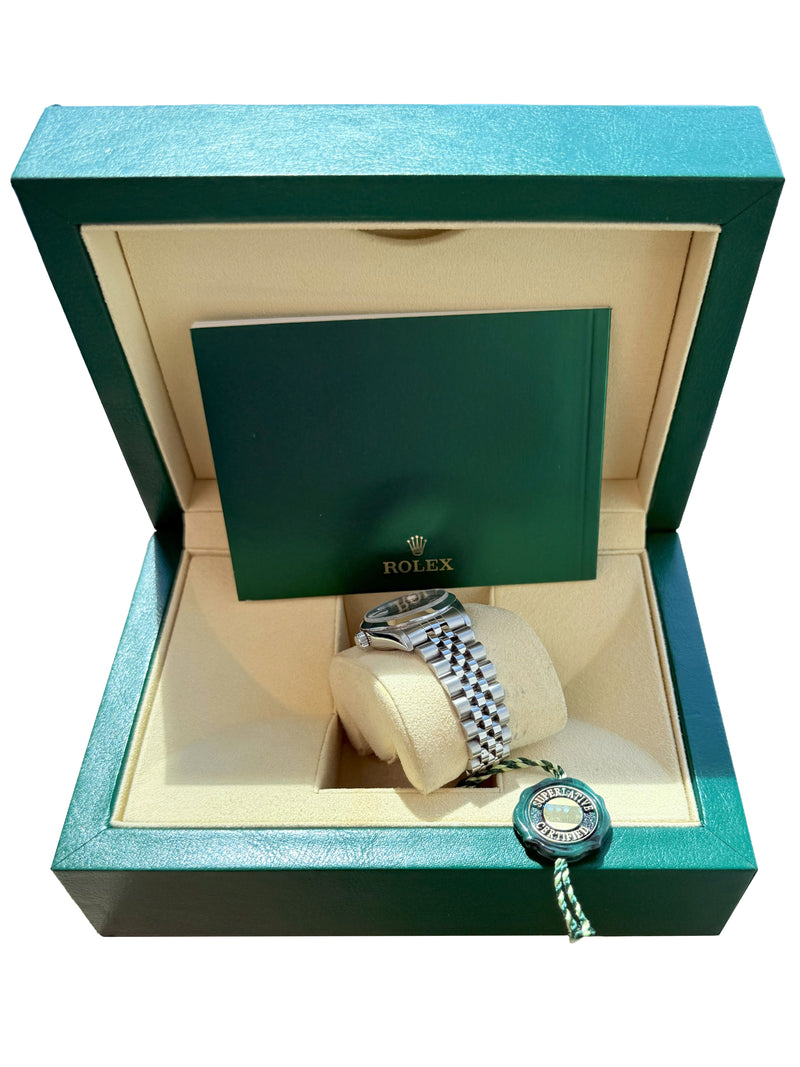 Rolex Datejust 31mm Midsize Blue Roman Dial Steel Jubilee Ladies Watch 78240