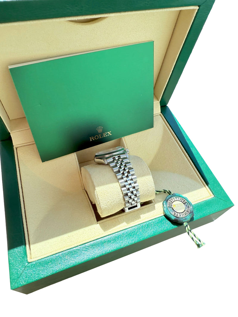 Rolex Datejust 31mm Midsize Blue Roman Dial Steel Jubilee Ladies Watch 78240