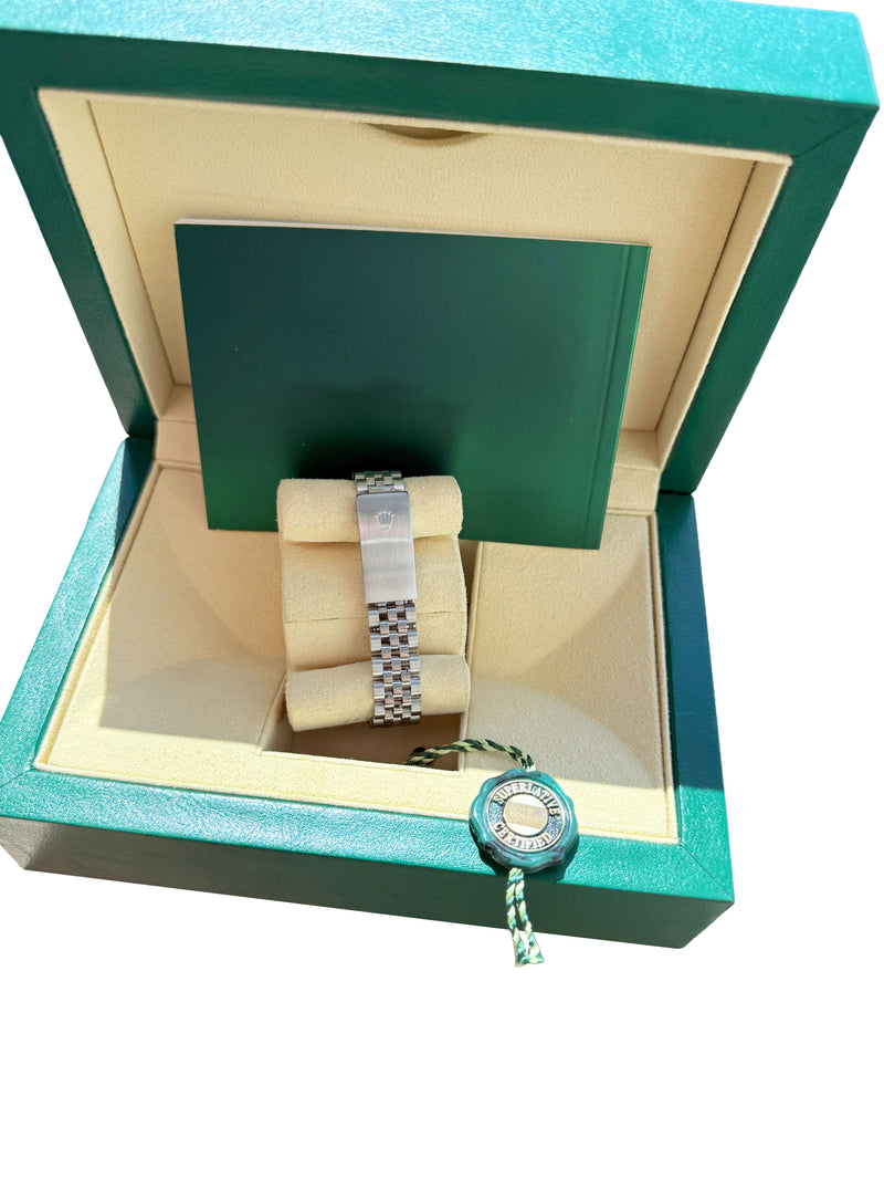 Rolex Datejust 31mm Midsize Blue Roman Dial Steel Jubilee Ladies Watch 78240