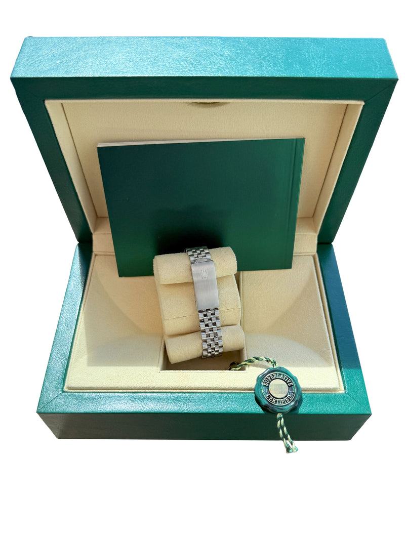 Rolex Datejust 31mm Midsize Blue Roman Dial Steel Jubilee Ladies Watch 78240
