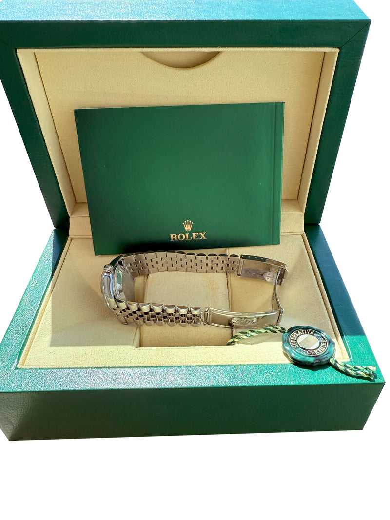 Rolex Datejust 31mm Midsize Blue Roman Dial Steel Jubilee Ladies Watch 78240