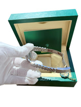 Rolex Datejust 31mm Midsize Blue Roman Dial Steel Jubilee Ladies Watch 78240