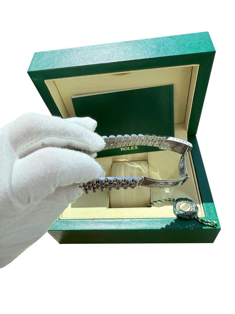 Rolex Datejust 31mm Midsize Blue Roman Dial Steel Jubilee Ladies Watch 78240