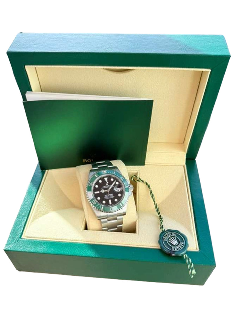 Rolex Submariner Date 41mm Starbucks Black Dial Steel Oyster Bracelet 126610LV