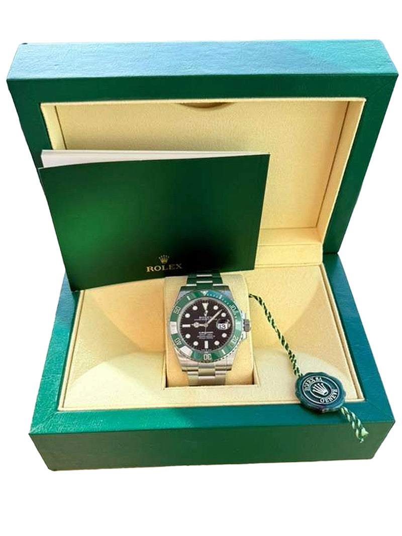 Rolex Submariner Date 41mm Starbucks Black Dial Steel Oyster Bracelet 126610LV