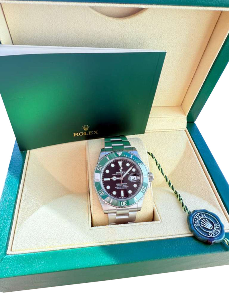 Rolex Submariner Date 41mm Starbucks Black Dial Steel Oyster Bracelet 126610LV