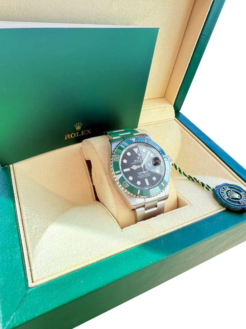 Rolex Submariner Date 41mm Starbucks Black Dial Steel Oyster Bracelet 126610LV