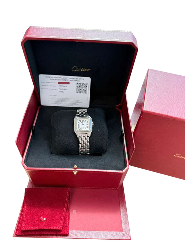 Cartier Panthère De Cartier Medium Model Quartz Stainless Steel Watch WSPN0015