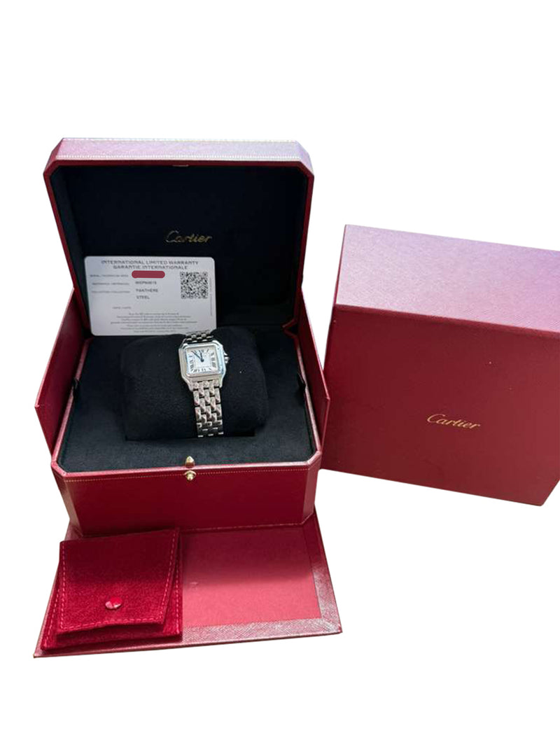 Cartier Panthère De Cartier Medium Model Quartz Stainless Steel Watch WSPN0015