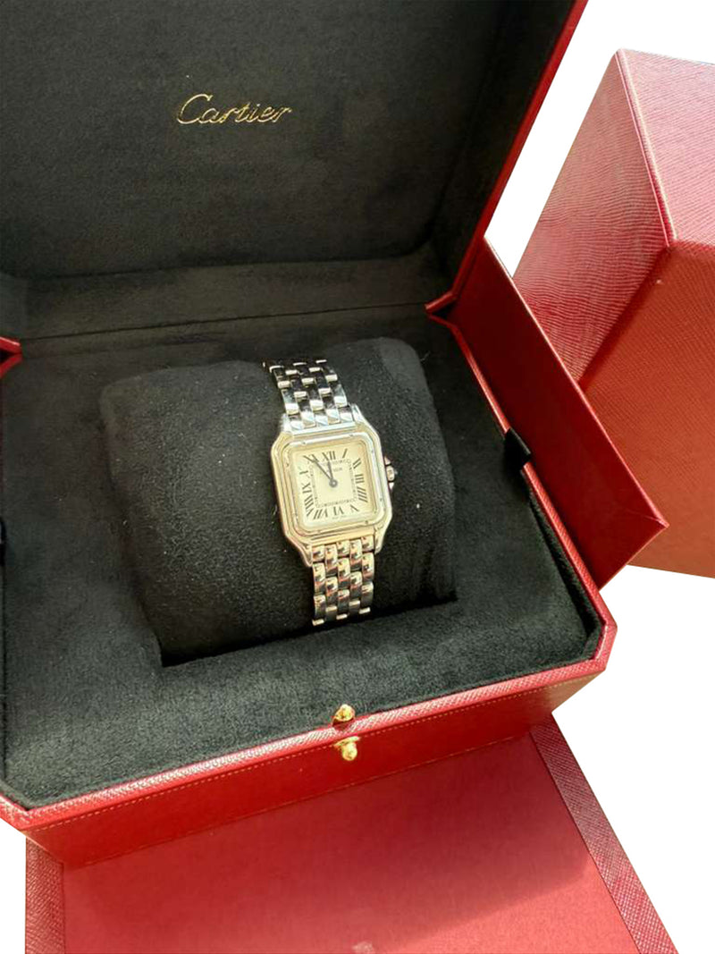 Cartier Panthère De Cartier Medium Model Quartz Stainless Steel Watch WSPN0015