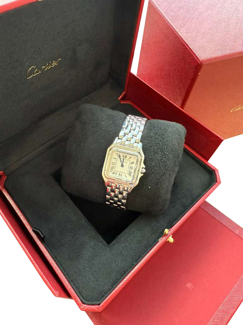 Cartier Panthère De Cartier Medium Model Quartz Stainless Steel Watch WSPN0015