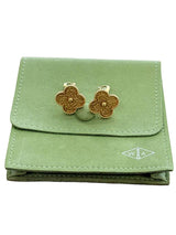 Van Cleef & Arpels Vintage Alhambra 18K Yellow Gold Clip Earrings